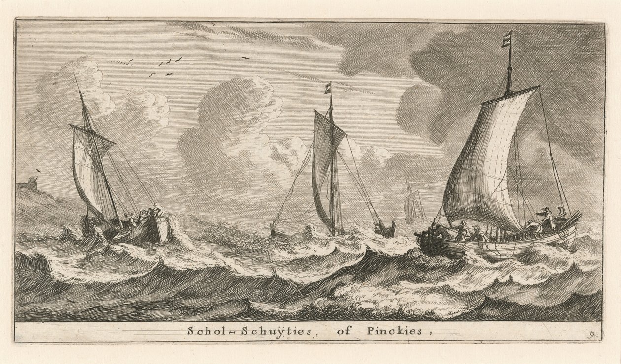 "Scholshuiten" ou "Pinken" - Reinier Nooms, called Zeeman