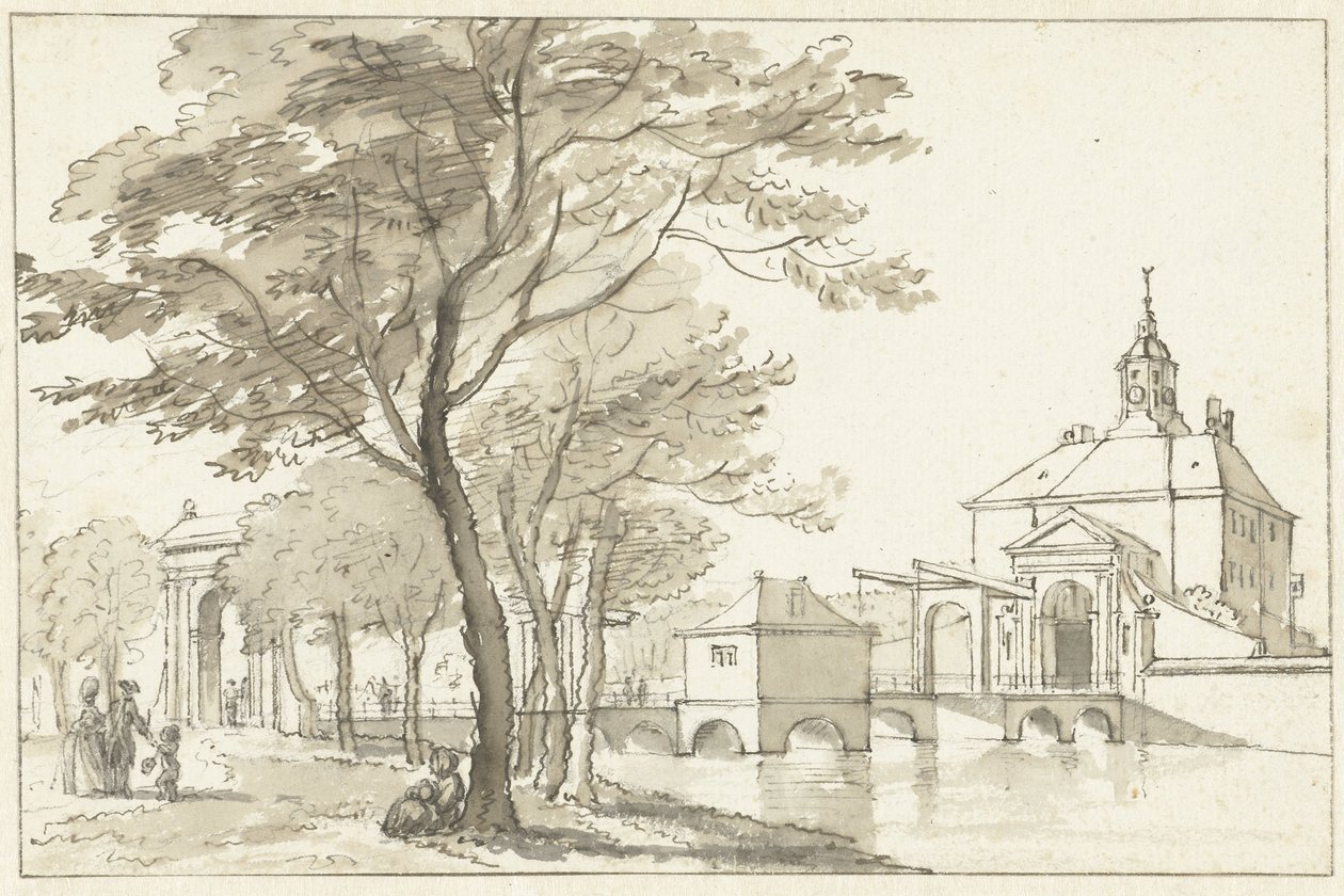 La porte de Muider, Amsterdam - Reinier Vinkeles (I)