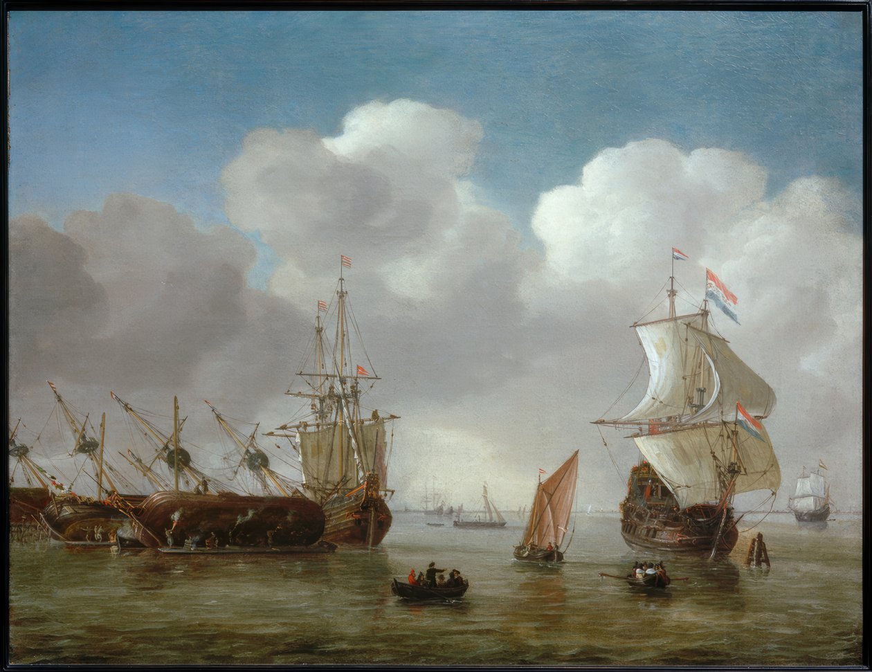 Scène portuaire néerlandaise - Reinier Zeeman