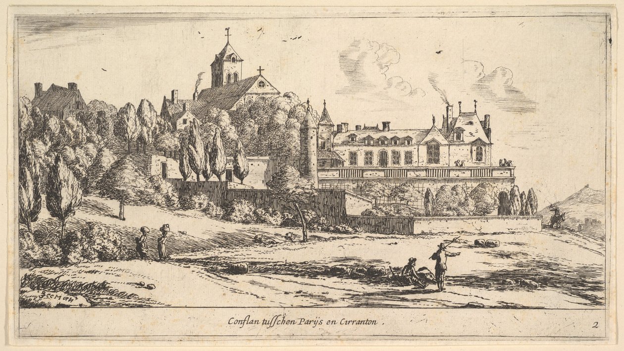 Vue de Conflans - Reinier Zeeman