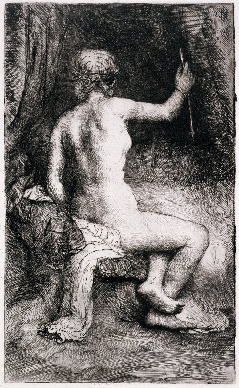 La Femme à la flèche, 1661 - Rembrandt van Rijn
