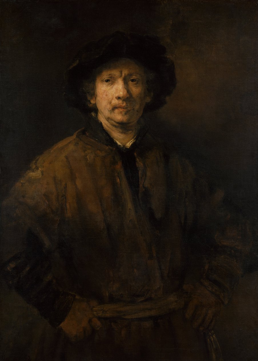 Grand autoportrait - Rembrandt van Rijn