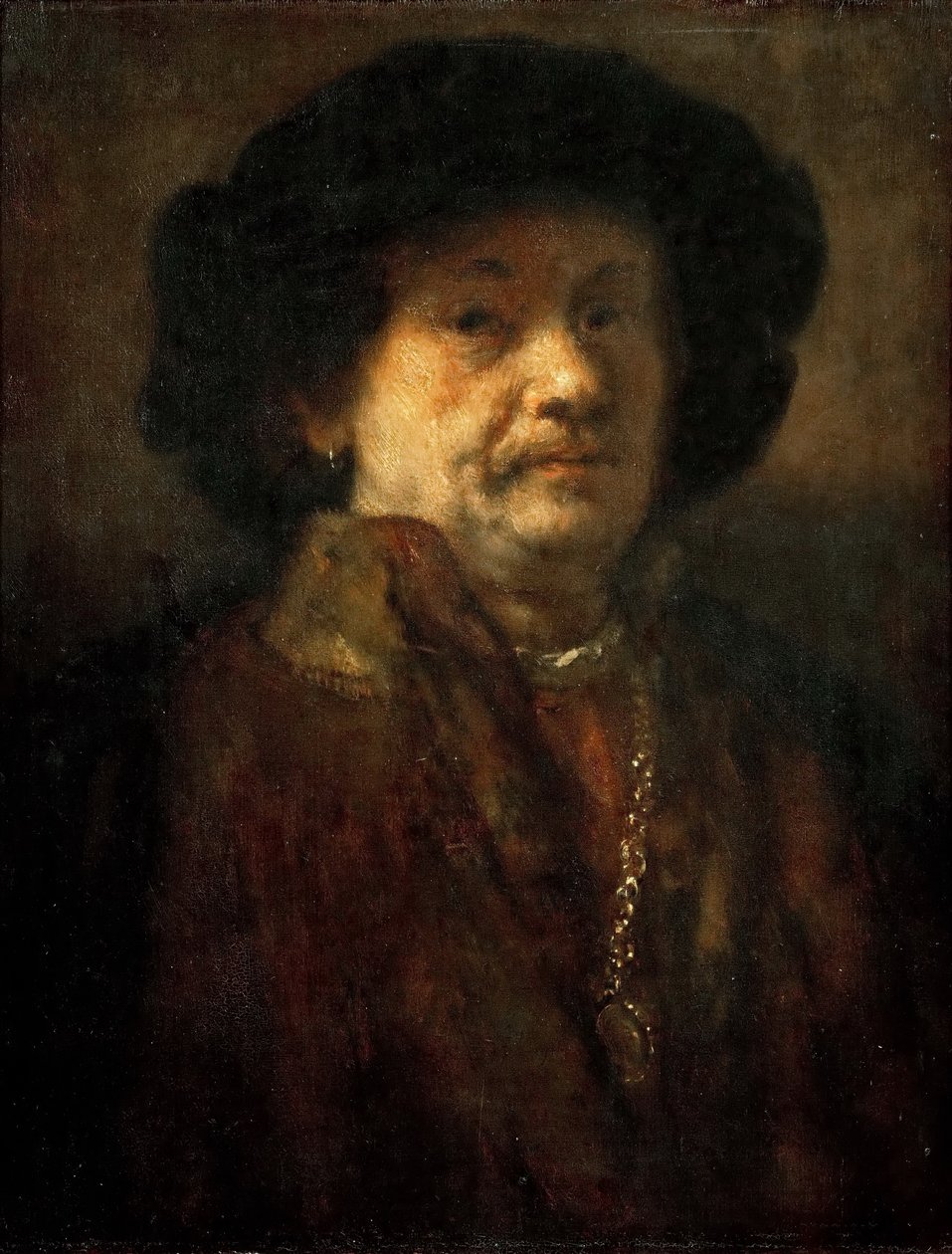 Portrait de Rembrandt van Rijn - Rembrandt van Rijn