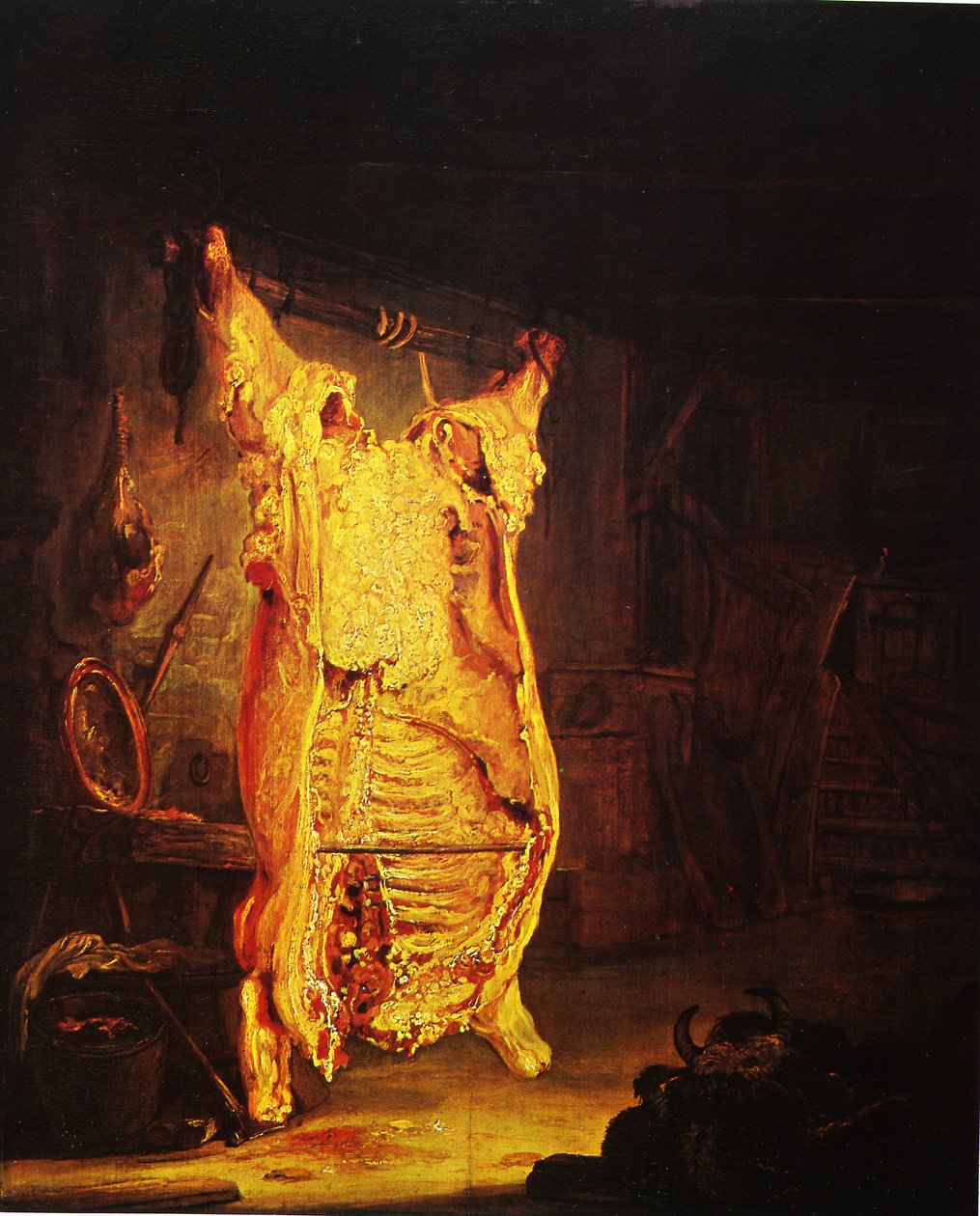 Bœuf écorché - Rembrandt van Rijn