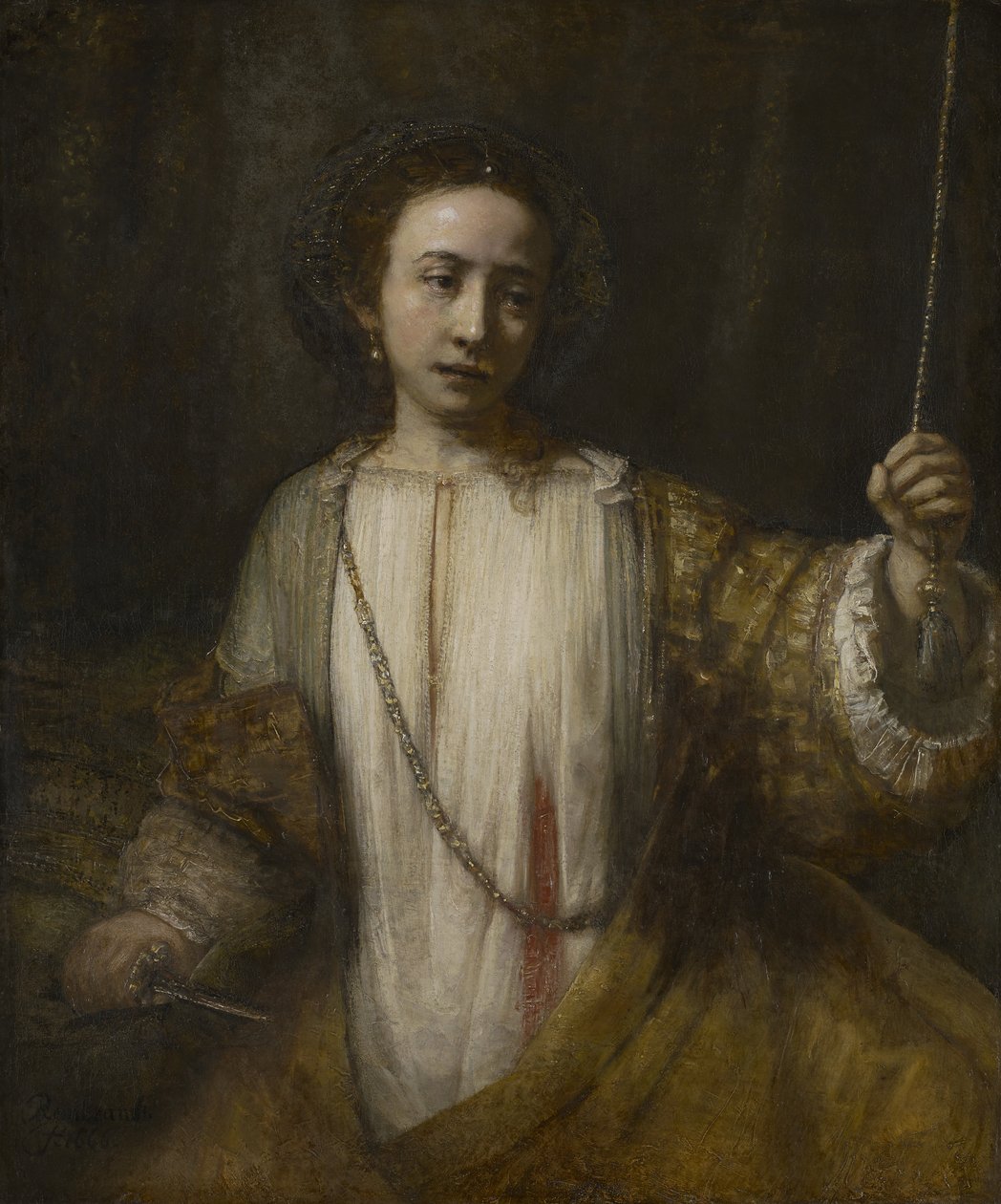 Lucrèce - Rembrandt Harmensz. van Rijn