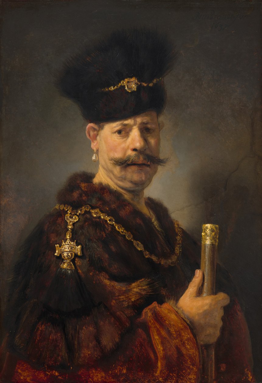 Un noble polonais, 1637 - Rembrandt van Rijn