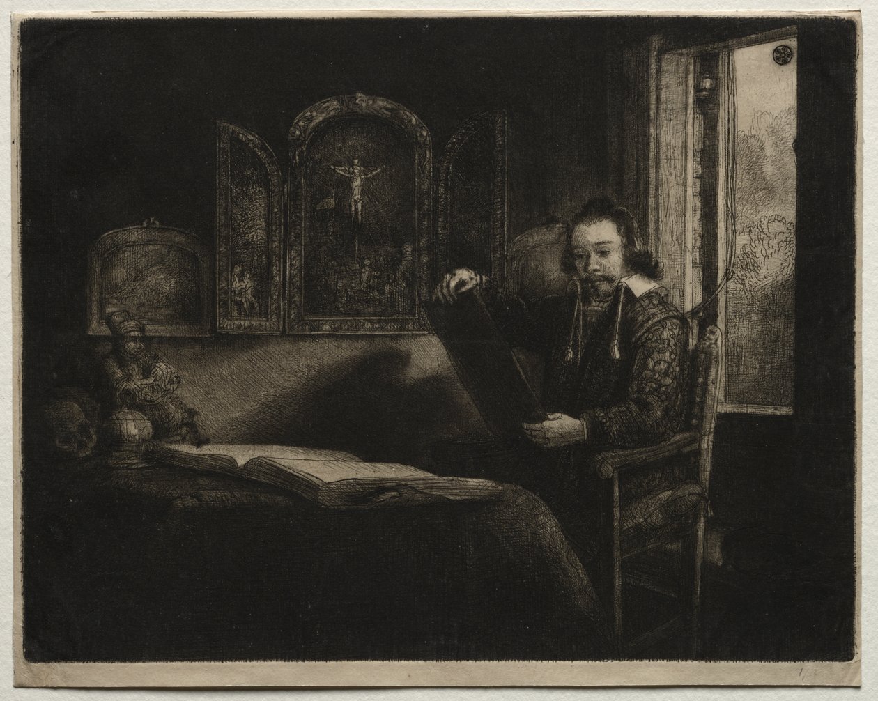 Abraham Francen, apothicaire - Rembrandt van Rijn