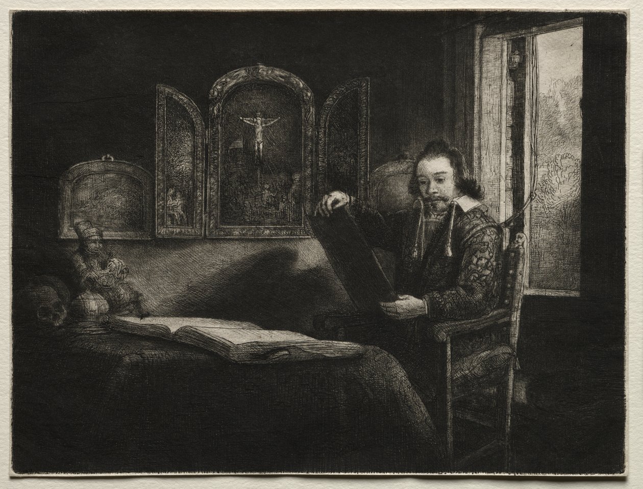 Abraham Francen, apothicaire - Rembrandt van Rijn