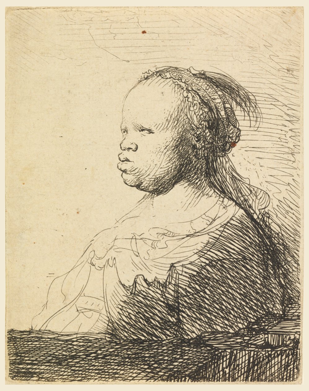 Die "weiße Schwarze" - Rembrandt van Rijn