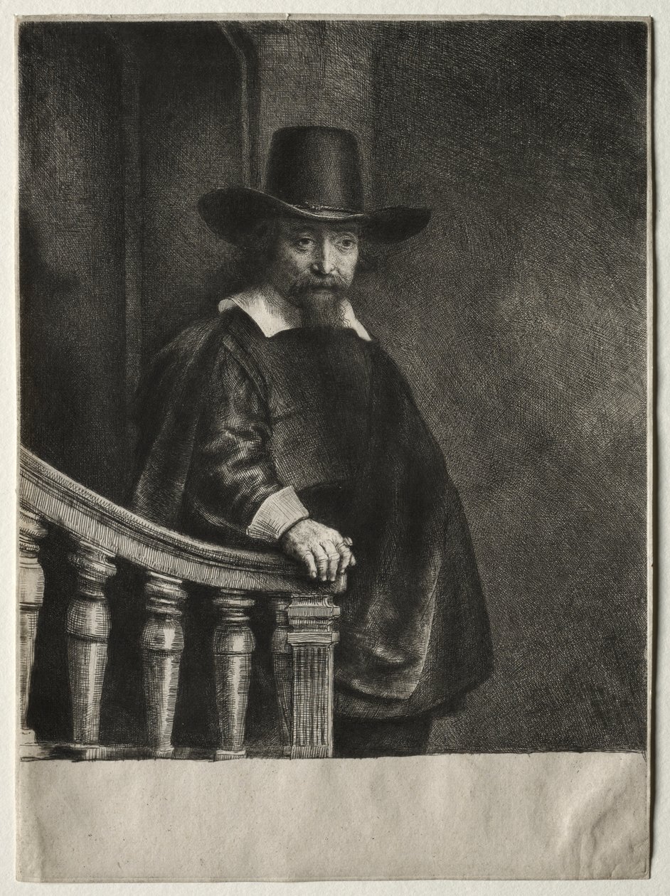 Ephraim Bonus, médecin juif - Rembrandt van Rijn