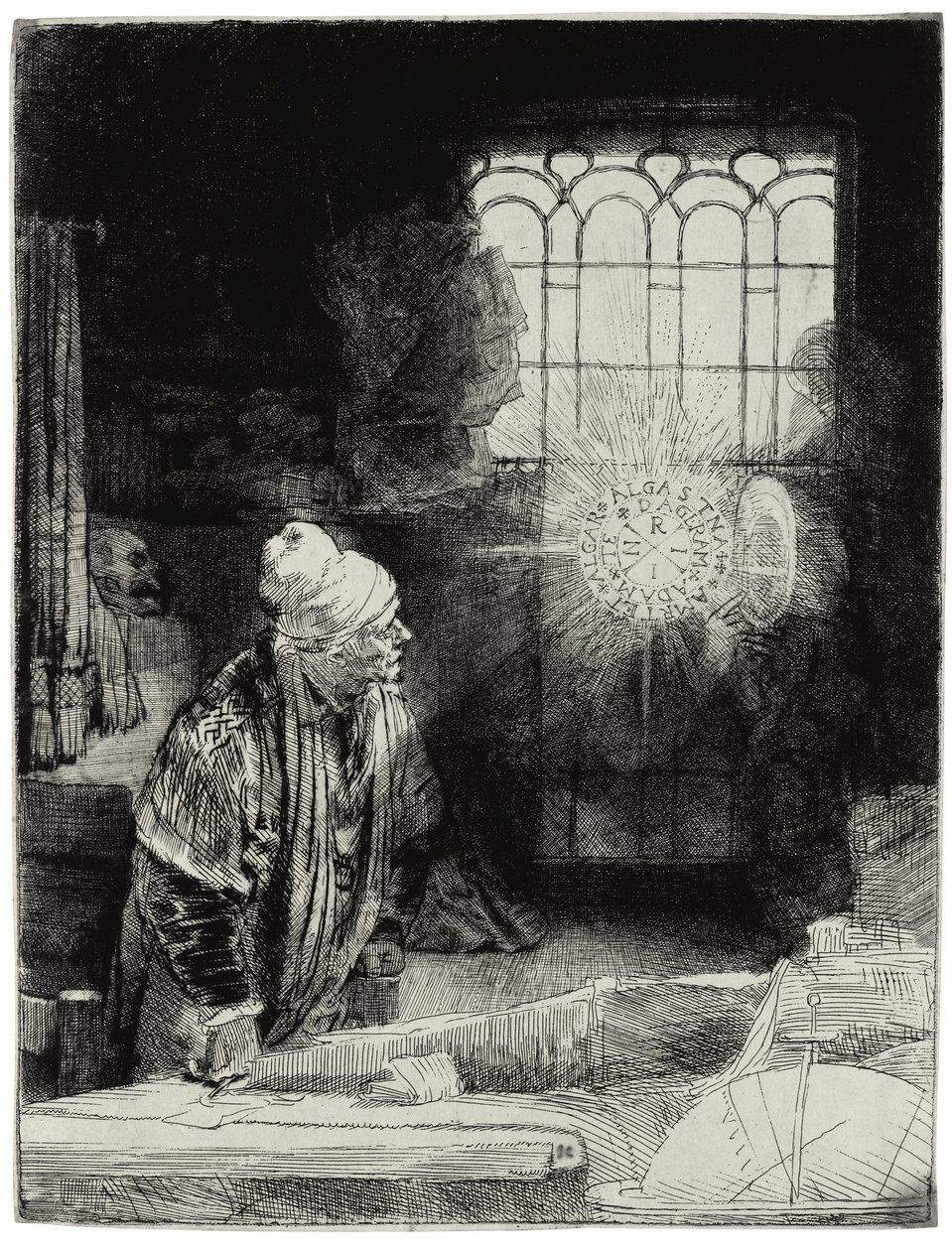 Faust, vers 1652 - Rembrandt van Rijn