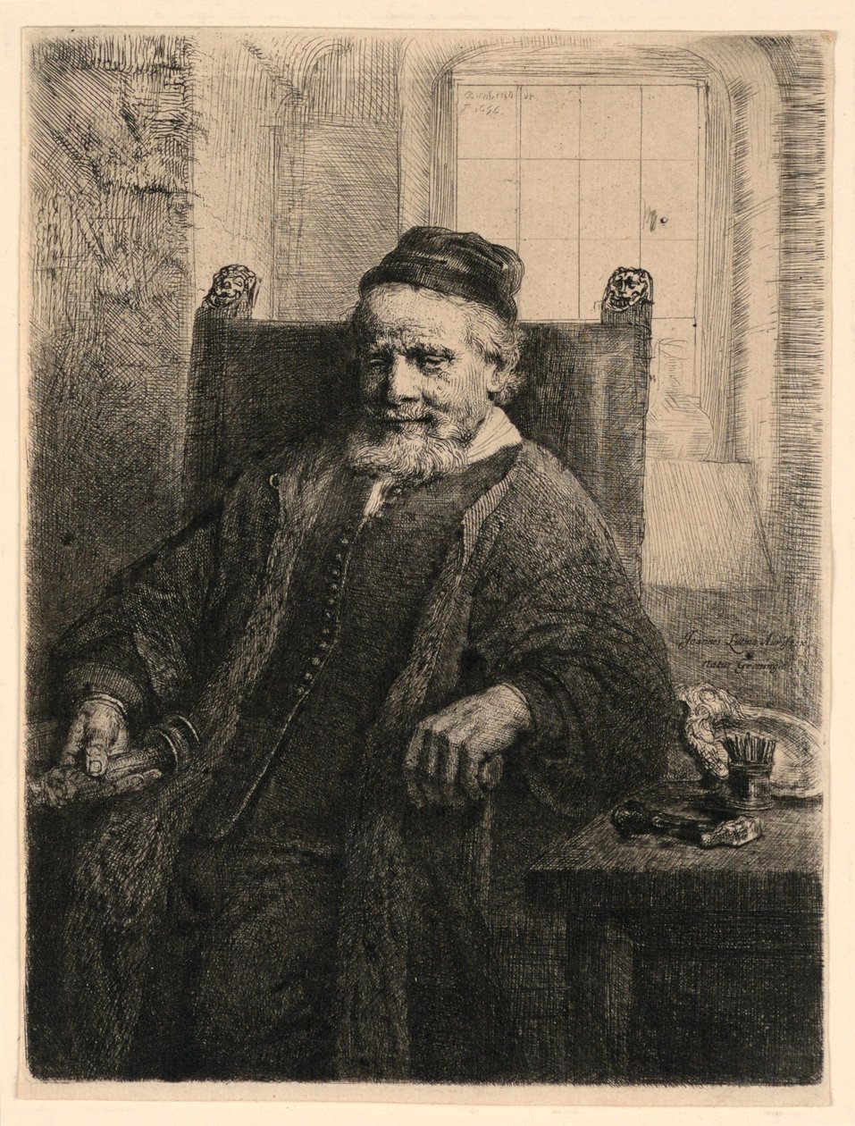 Jan Lutma, orfèvre - Rembrandt van Rijn