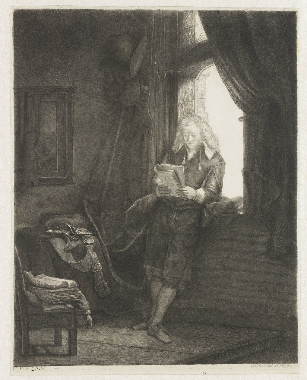 Jan Six - Rembrandt van Rijn