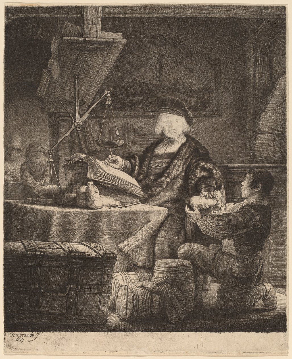 Jan Uytenbogaert, "Le peseur d