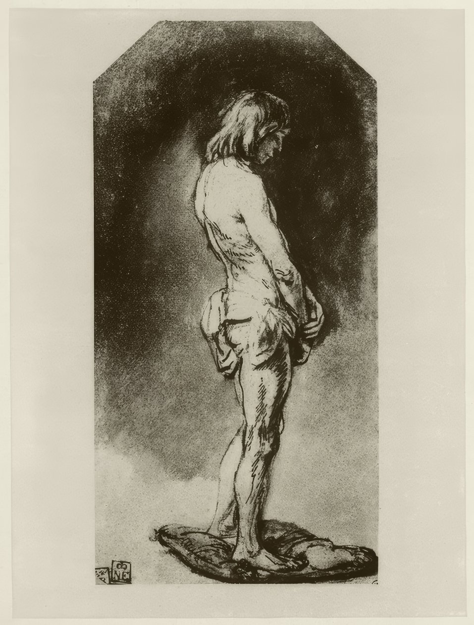 Nu masculin - Rembrandt van Rijn