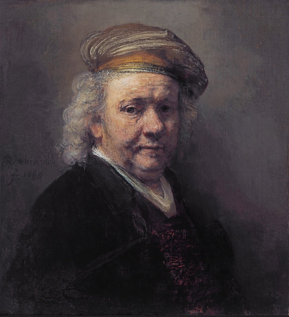 Autoportrait, 1669 - Rembrandt van Rijn