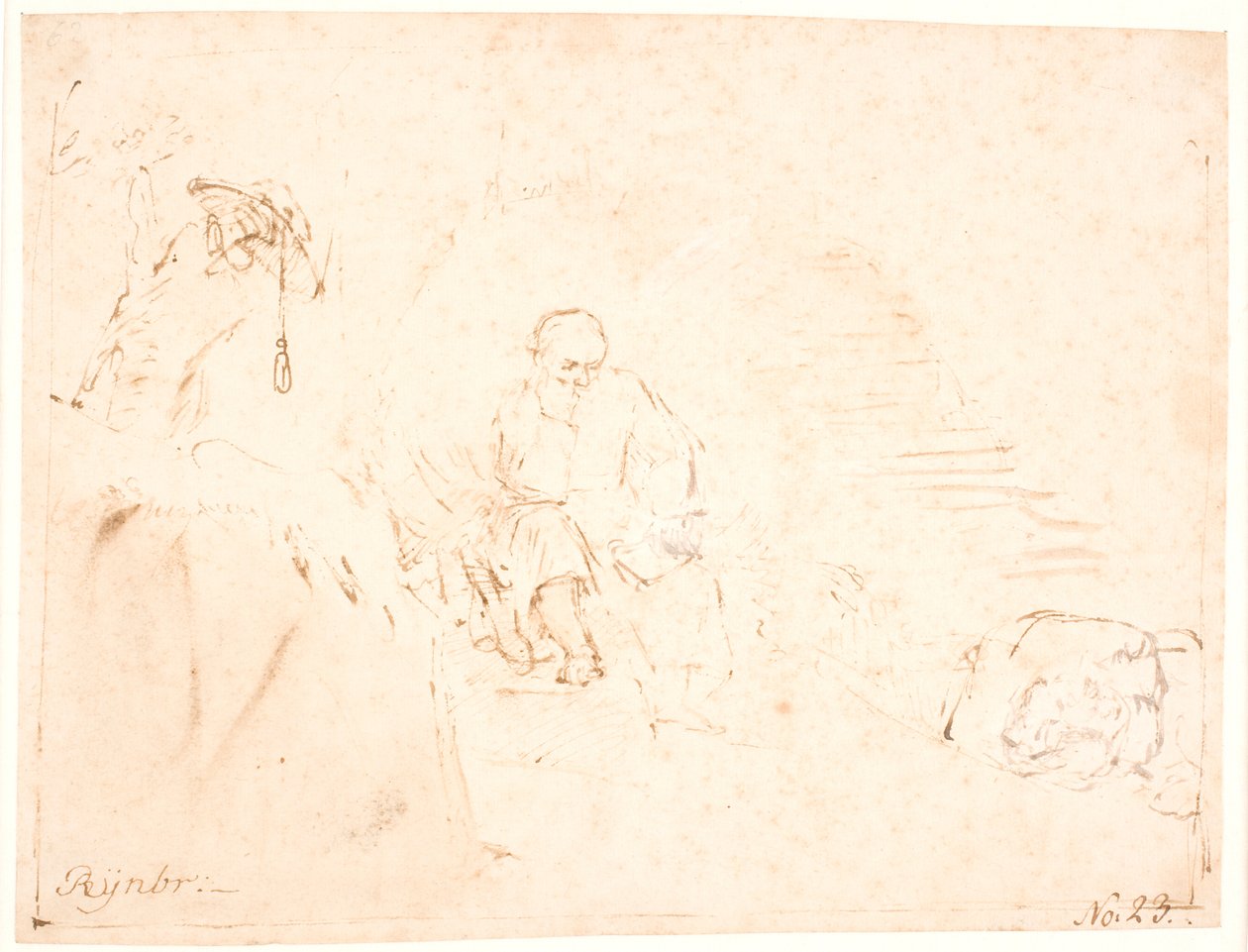 Saint Jérôme - Rembrandt van Rijn