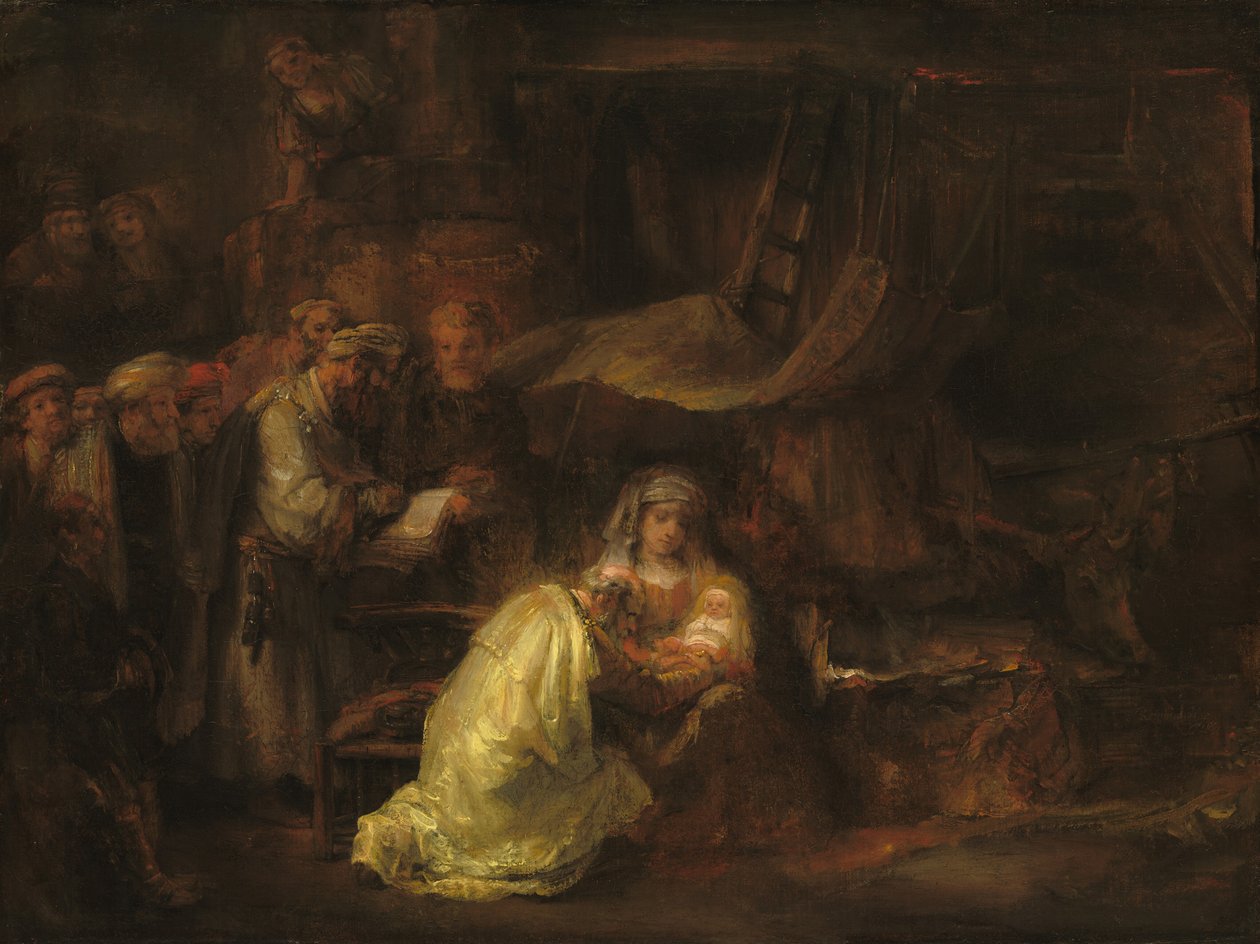 La Circoncision - Rembrandt van Rijn