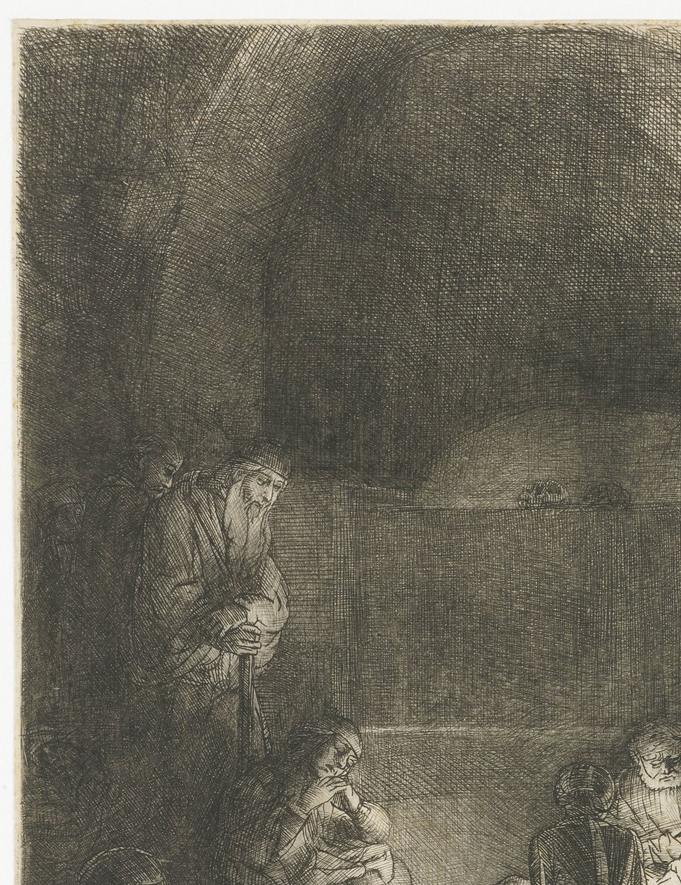 La Mise au tombeau - Rembrandt van Rijn