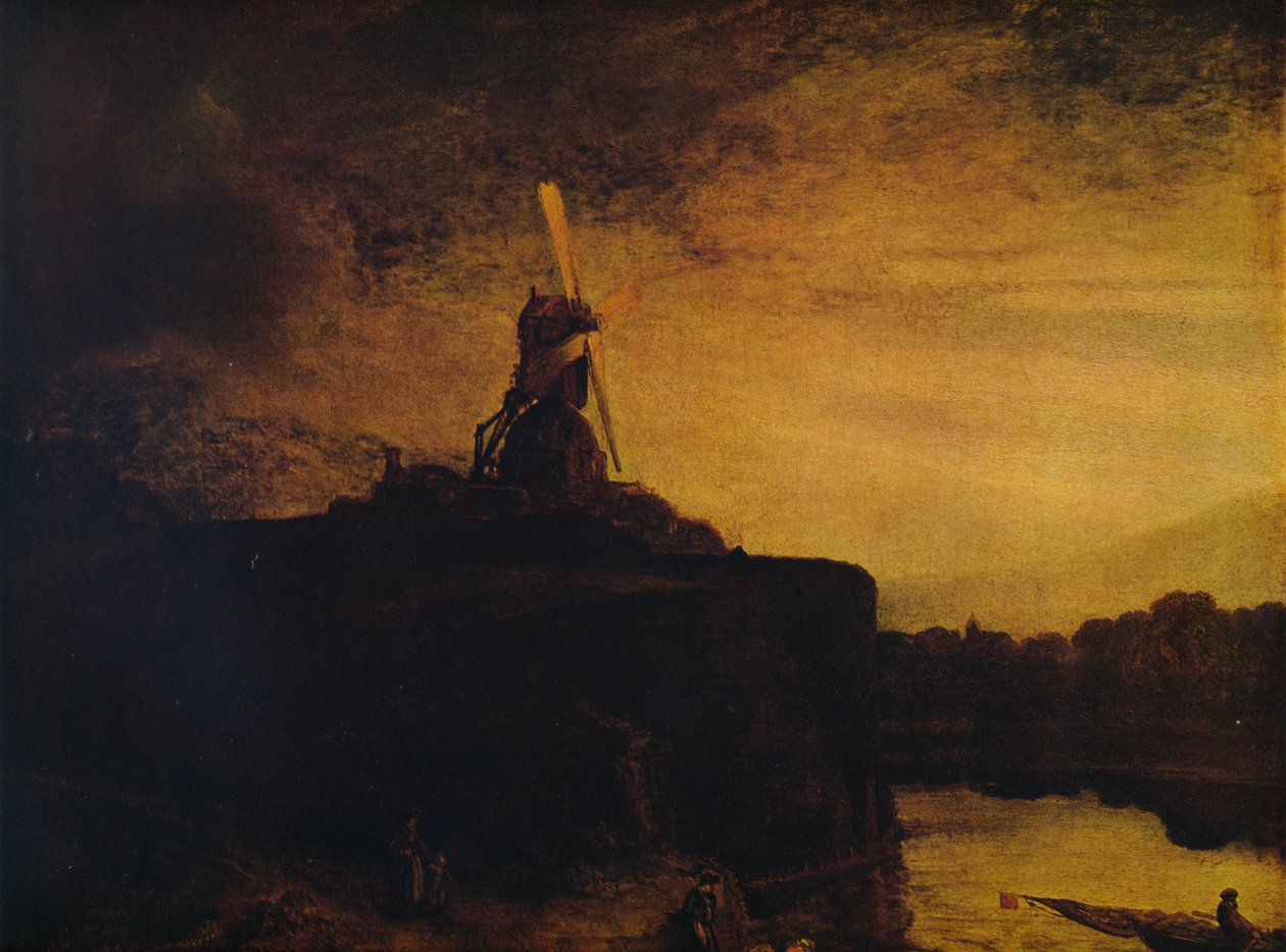 Le Moulin - Rembrandt van Rijn