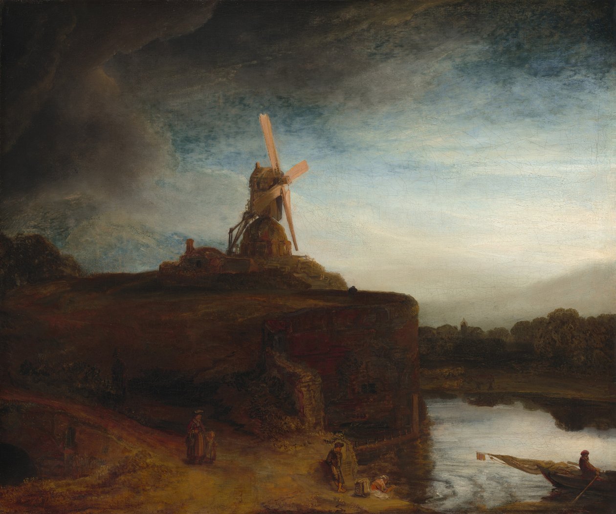Le Moulin - Rembrandt van Rijn