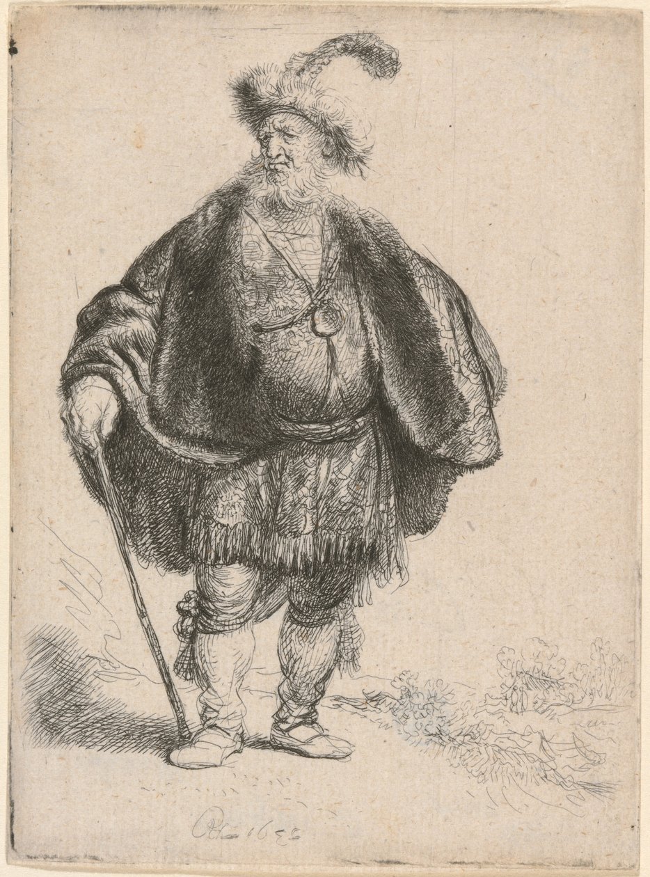 Le Persan - Rembrandt van Rijn