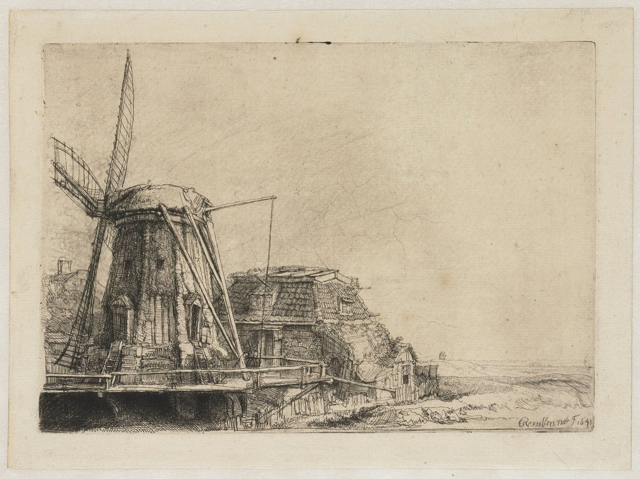Le Moulin - Rembrandt van Rijn