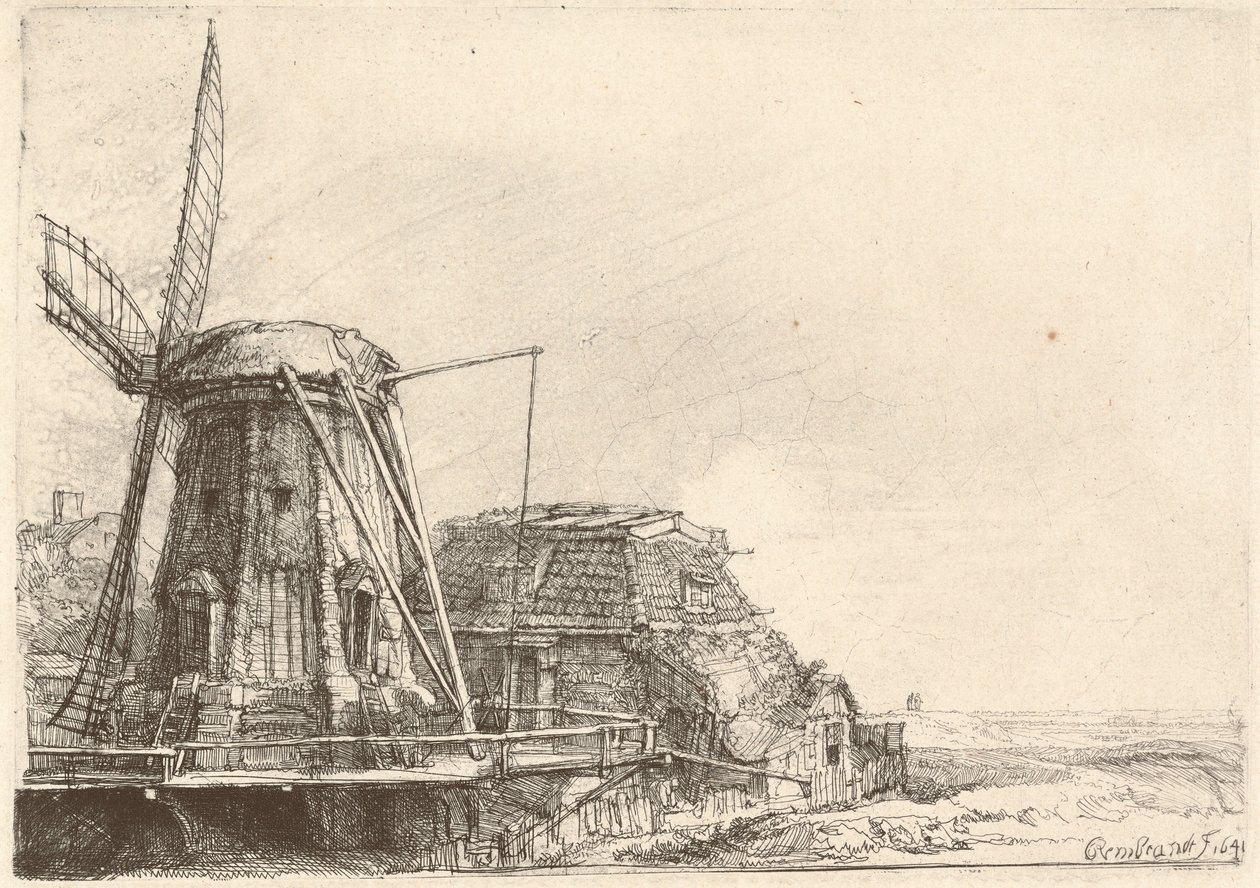 Le Moulin - Rembrandt van Rijn