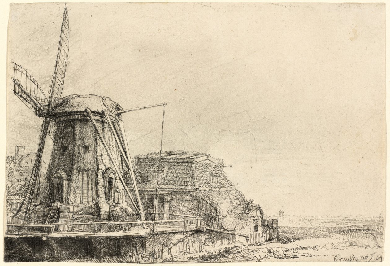 Le Moulin - Rembrandt van Rijn