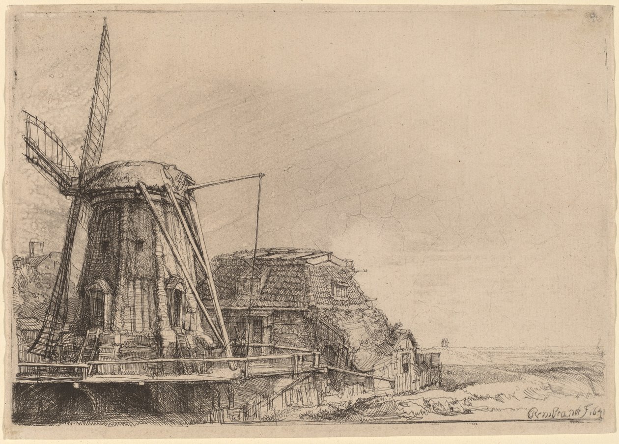 Le Moulin - Rembrandt van Rijn