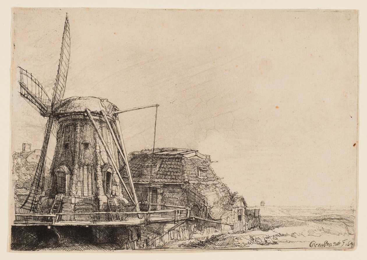 Le Moulin - Rembrandt van Rijn