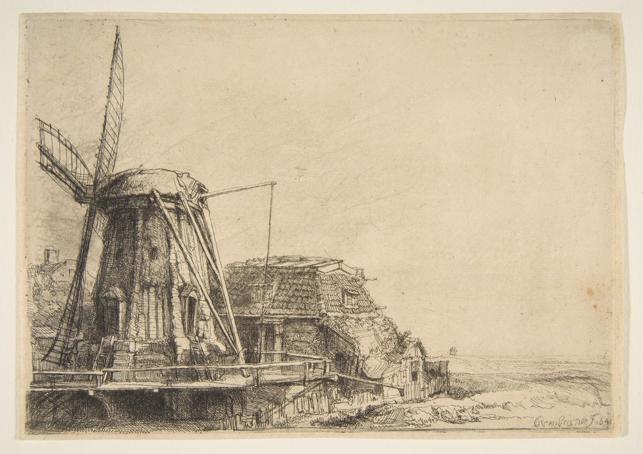 Le Moulin - Rembrandt van Rijn