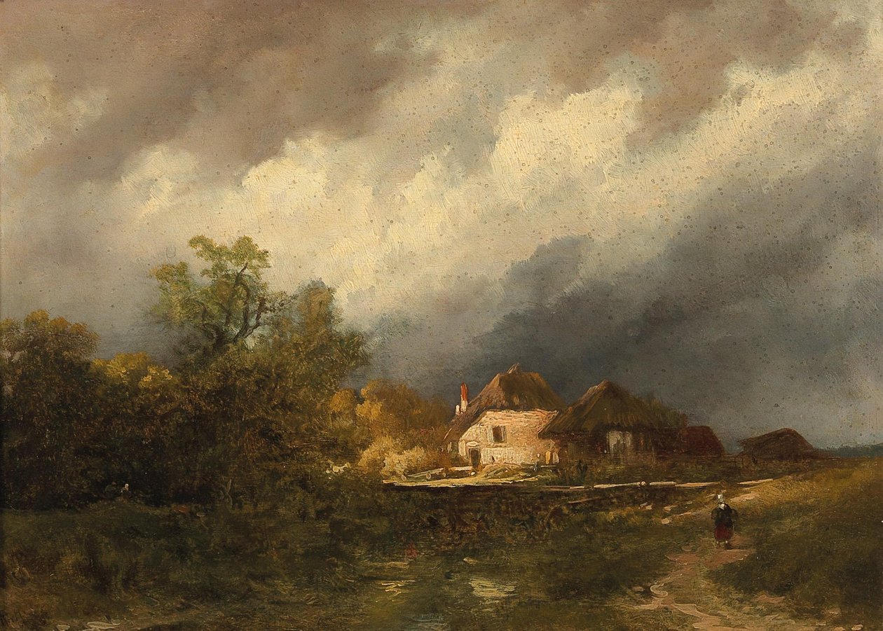 En rentrant chez soi - Remigius Adrianus Haanen