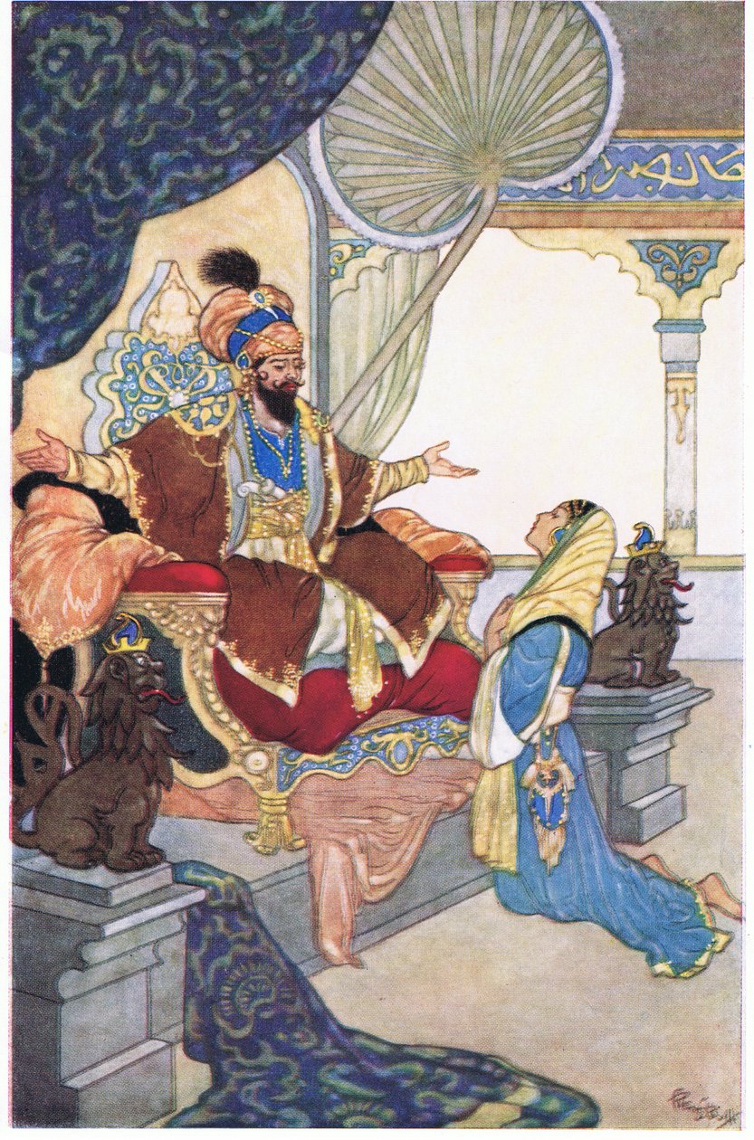 Fetnab et le Calife, années 1930 - René Bull