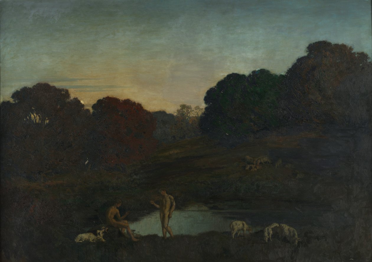 Scène pastorale - René Ménard