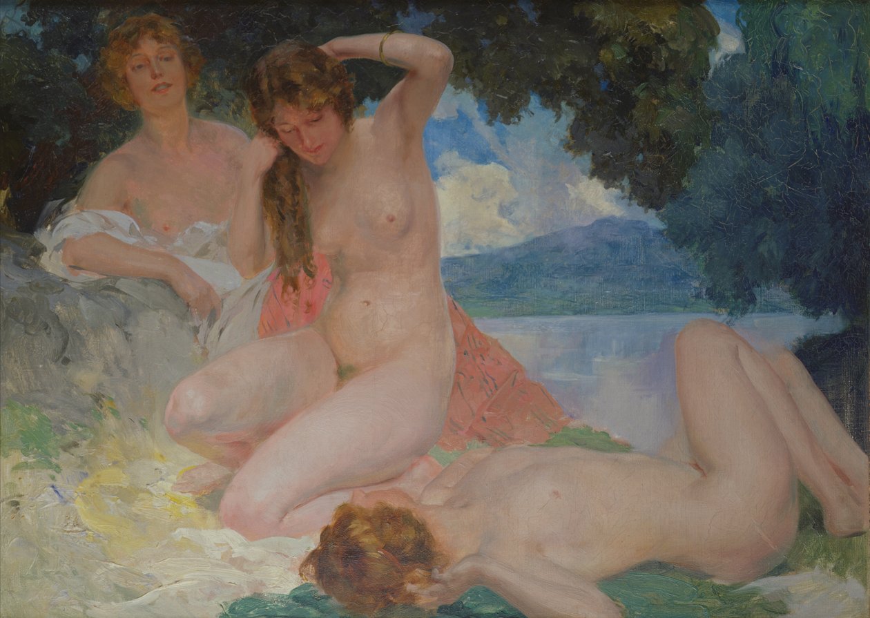 Les Baigneurs - Rene Lelong