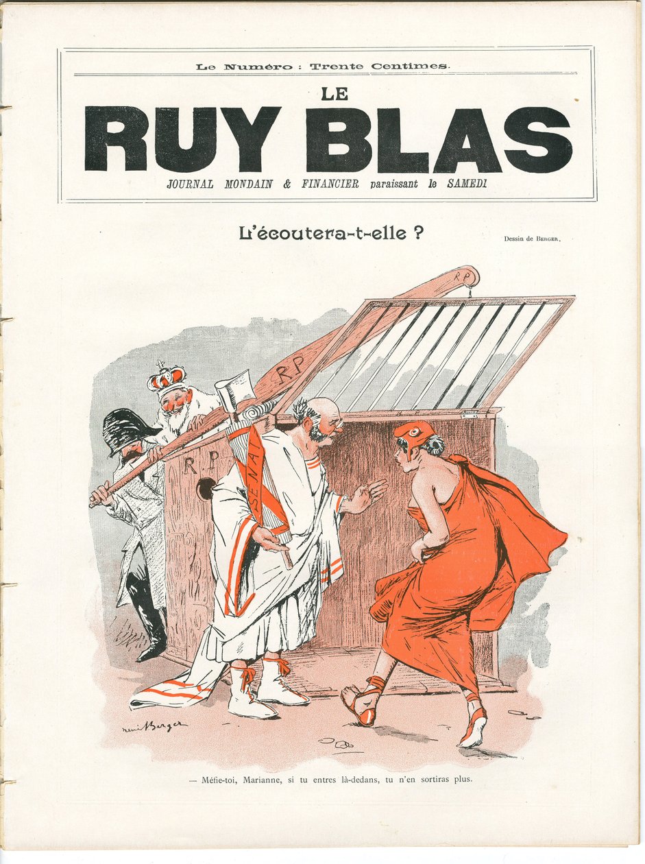 Couverture de "The Ruy Blas" (Le Ruy Blas) - Rene Berger
