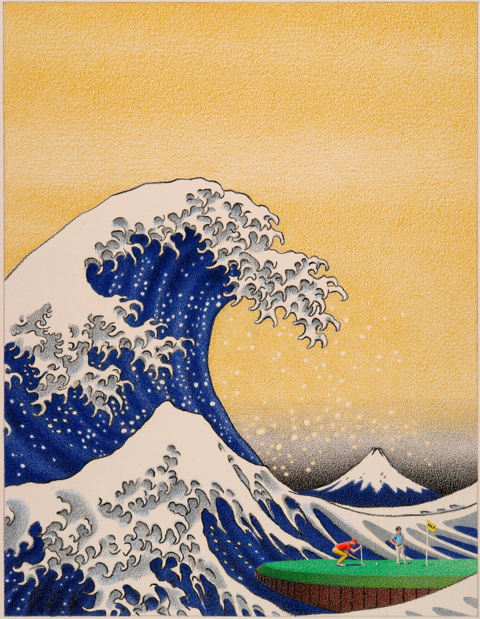 HOKUSAI-Golf, 2021 - Rene Boin