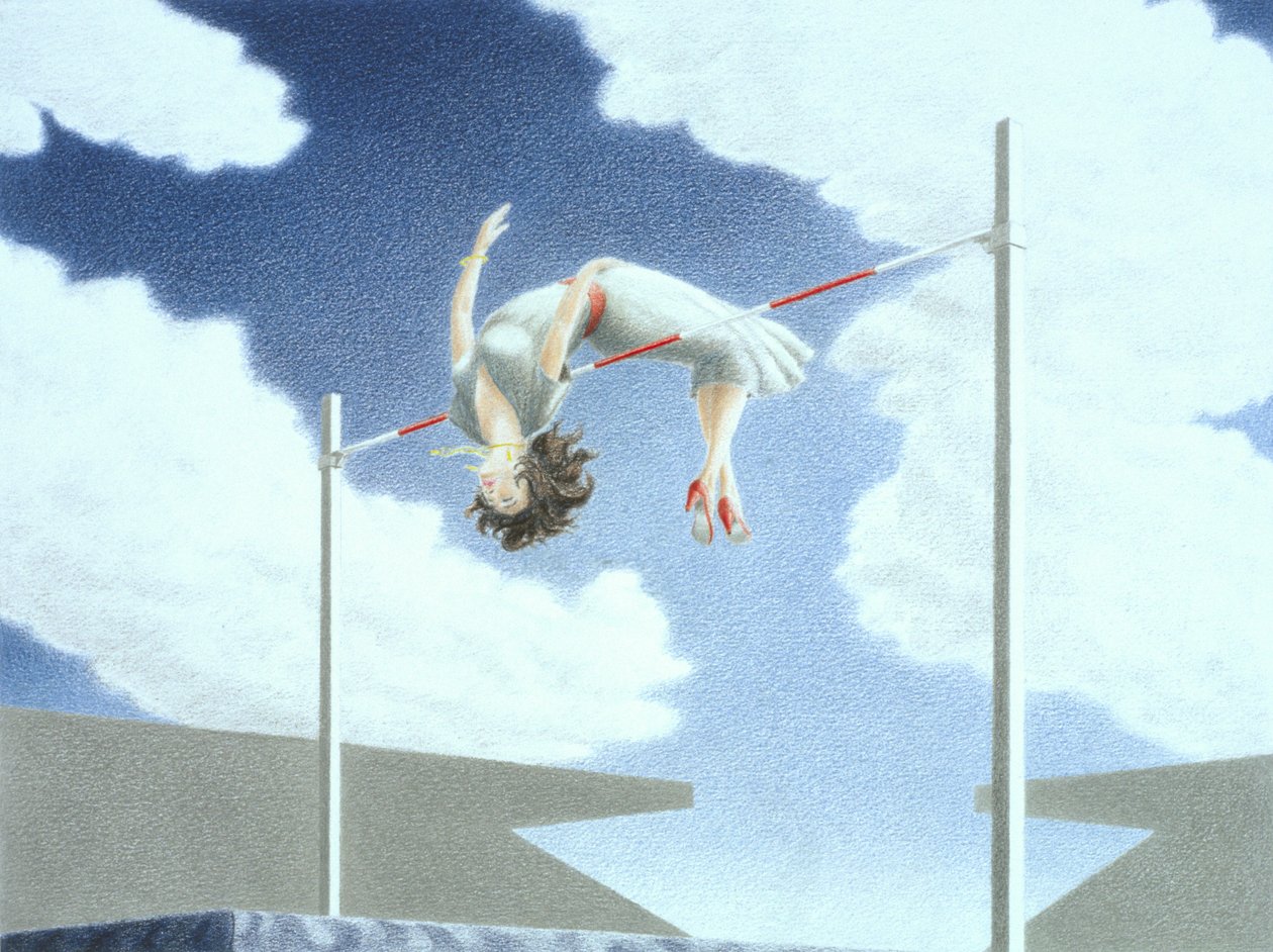 Saut en hauteur - Rene Boin