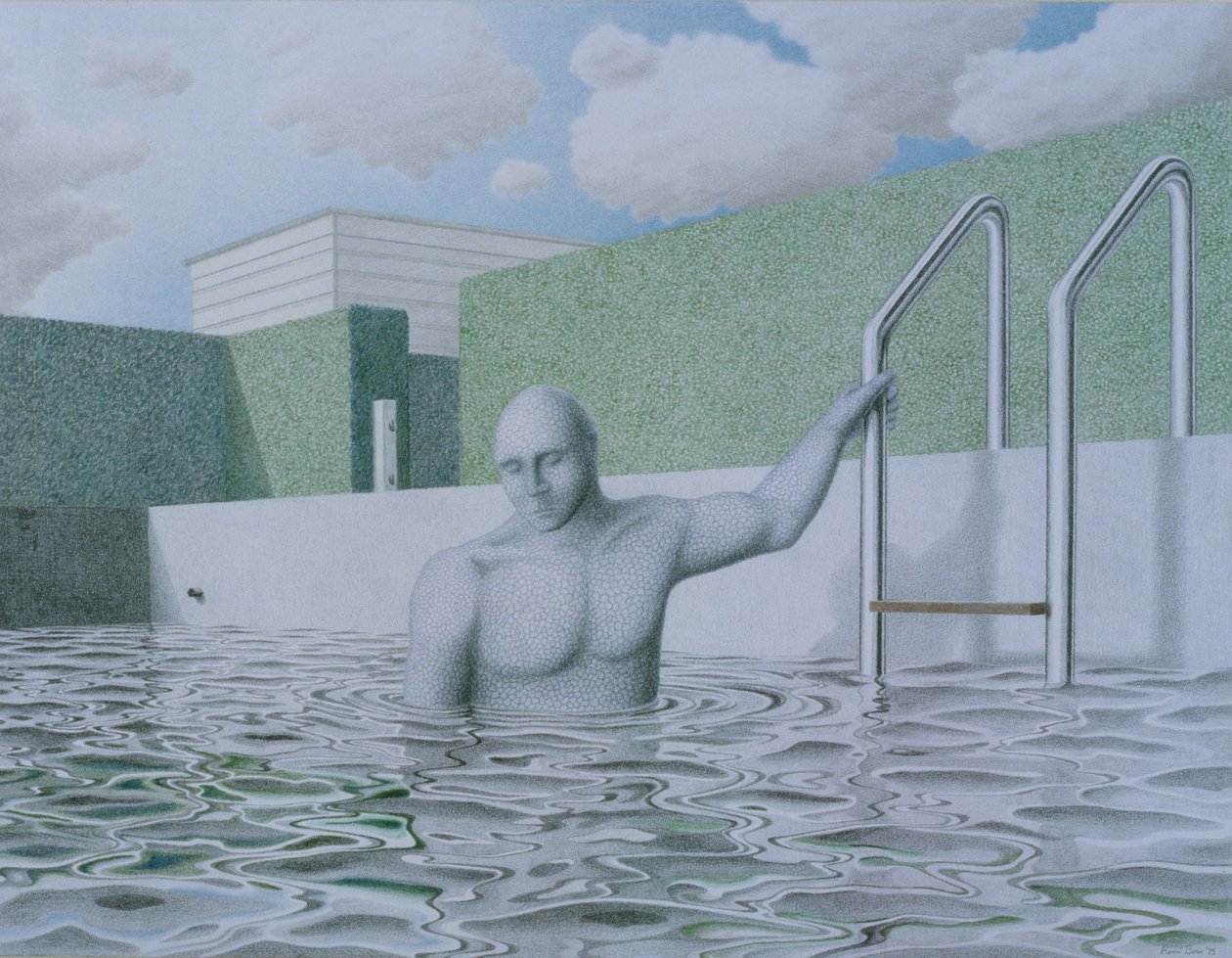 Nageur - Rene Boin