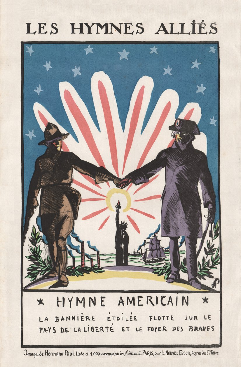 Les Hymnes Alliés, 1917 - Rene George Hermann Paul