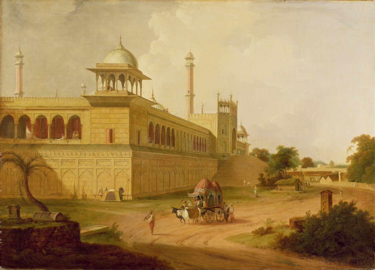 Jami Masjid, Delhi, 1811 - Rev. Edward Thomas Daniell