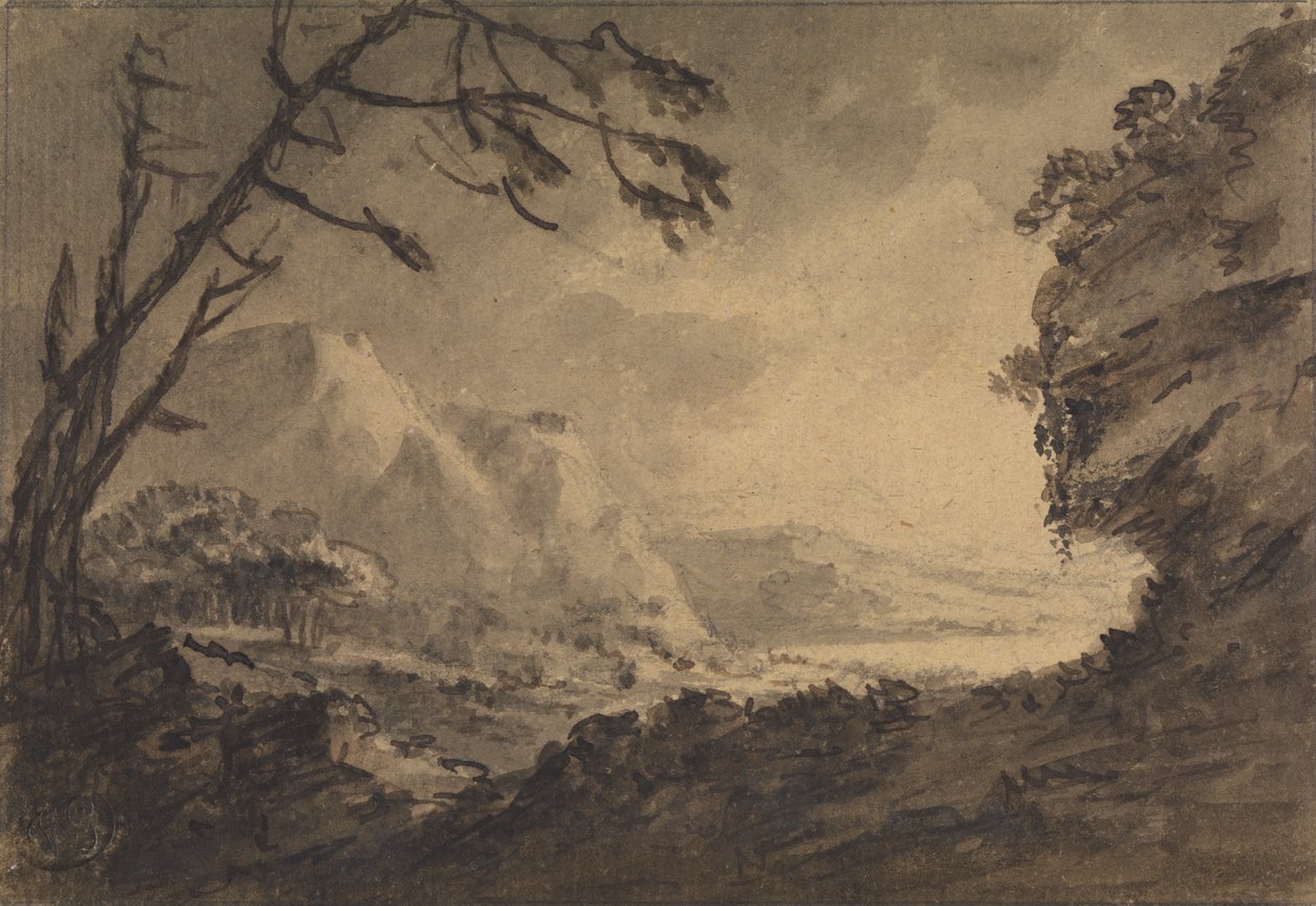 Paysage rocheux - Rev. William Gilpin