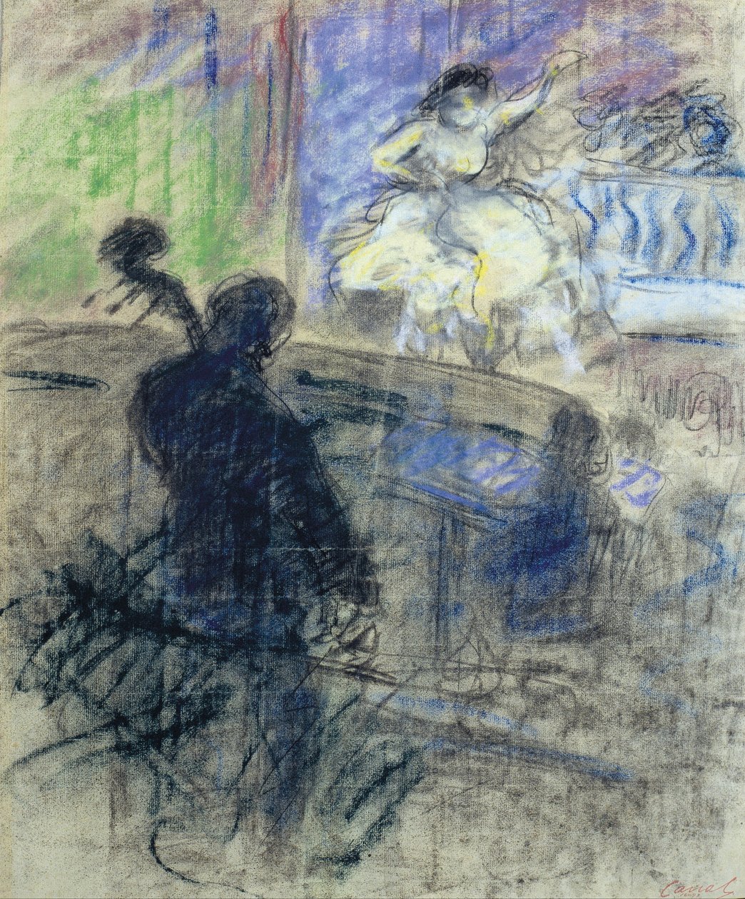 Intérieur de music-hall - Ricard Canals