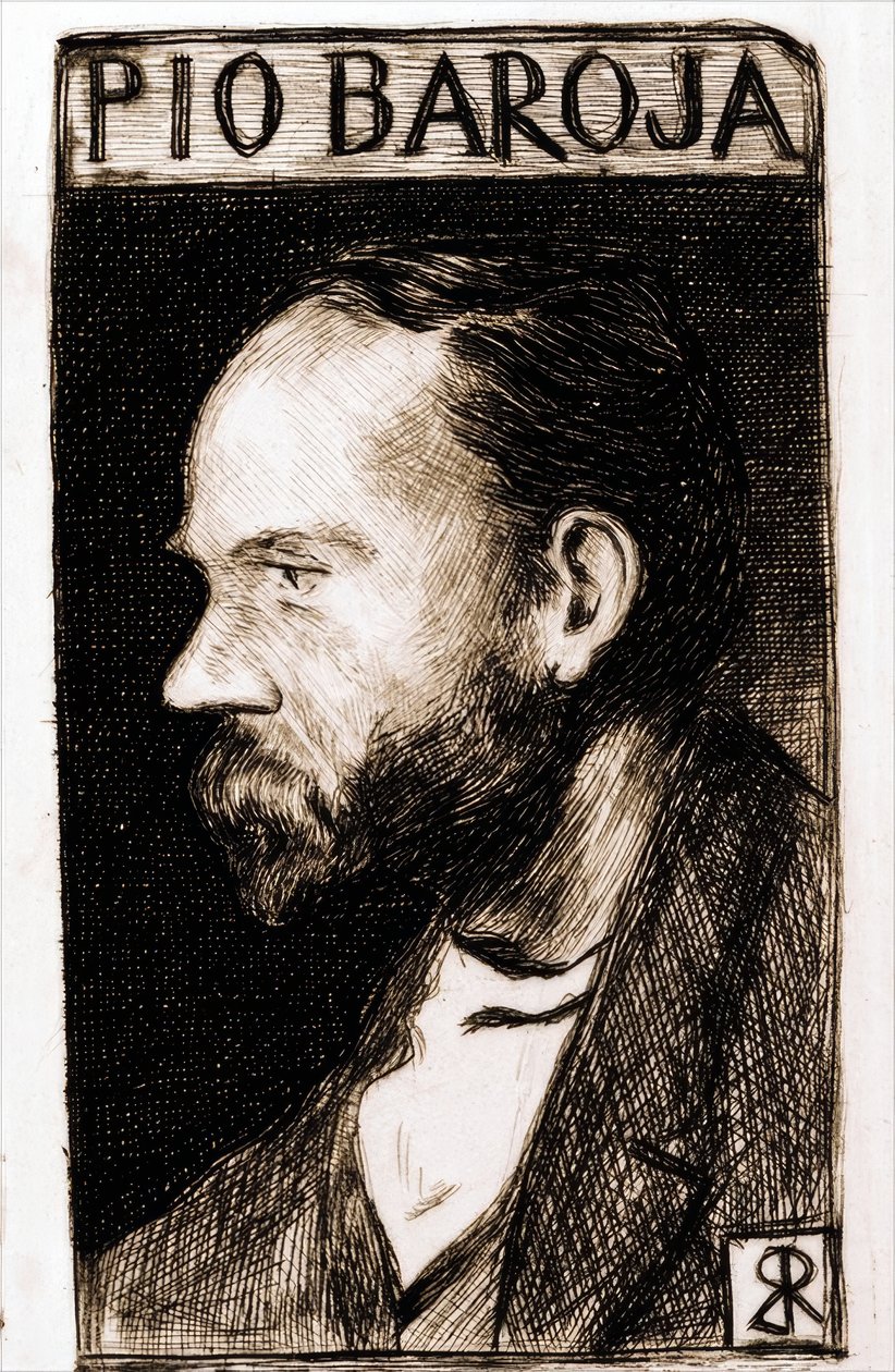 Dessin pour "Ex Libris - Ricardo Baroja