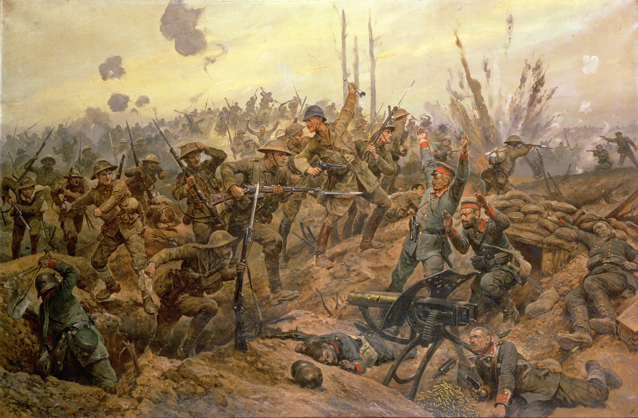 La Bataille de la Somme - Richard Caton Woodville junior