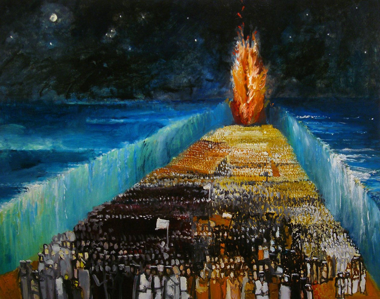 Exode, 1999 - Richard Contemporary Artist Mcbee