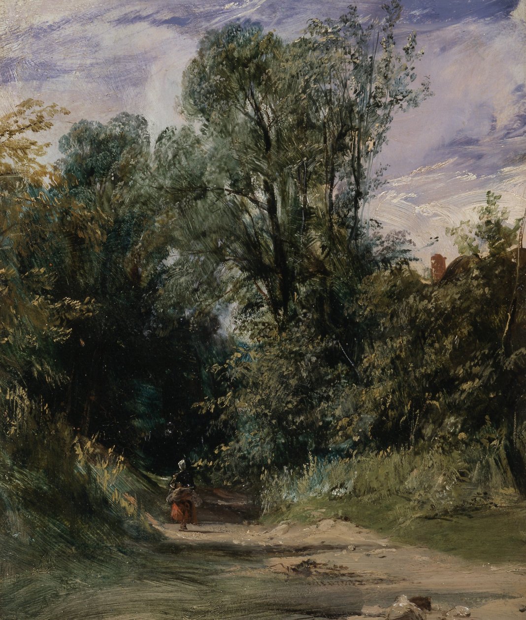 Un chemin boisé - Richard Parkes Bonington