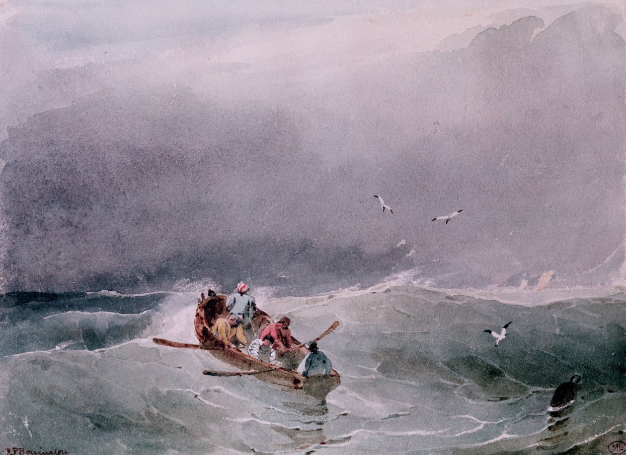 Paysage marin - Richard Parkes Bonington