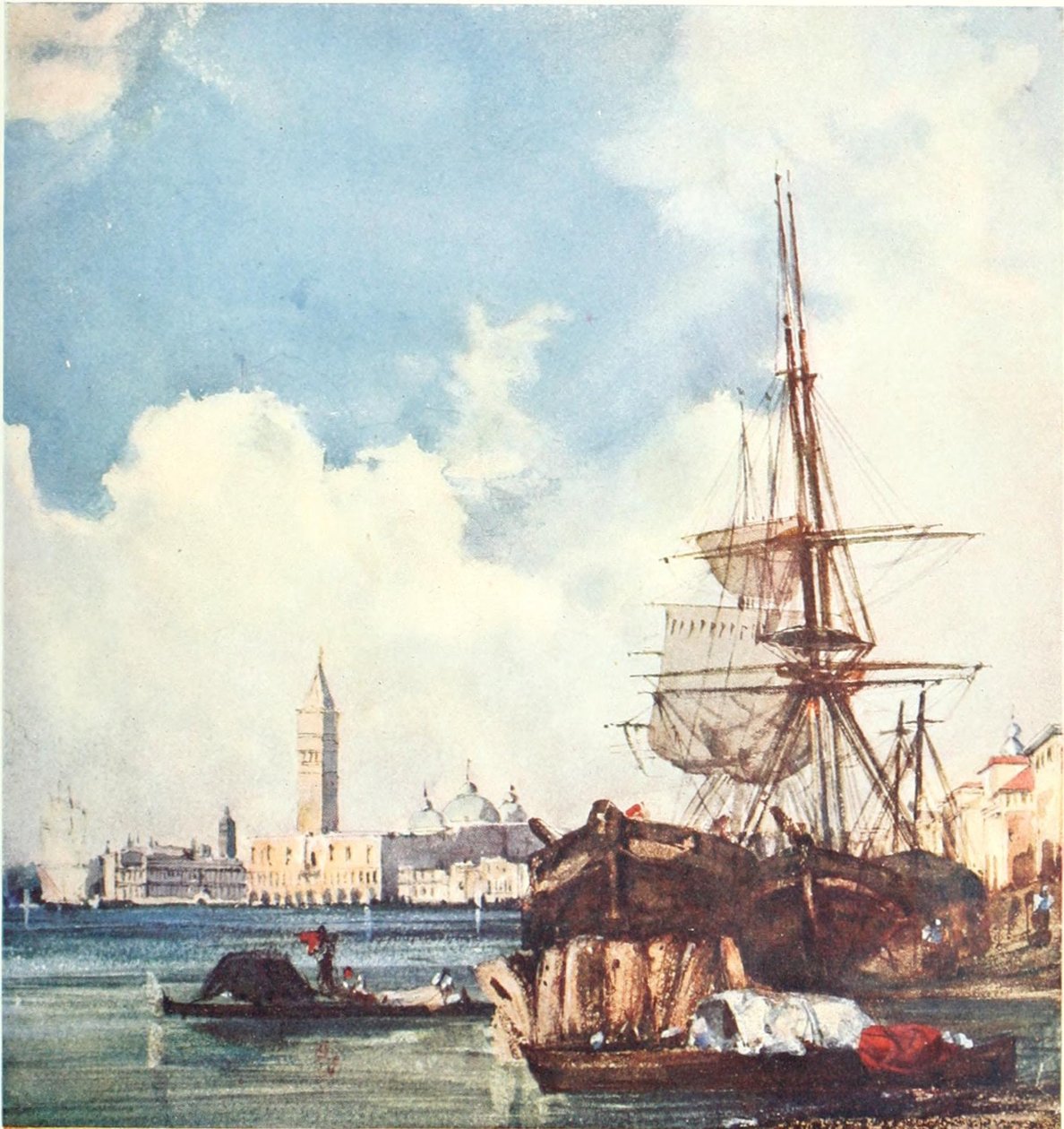 Vue de Venise - Richard Parkes Bonington